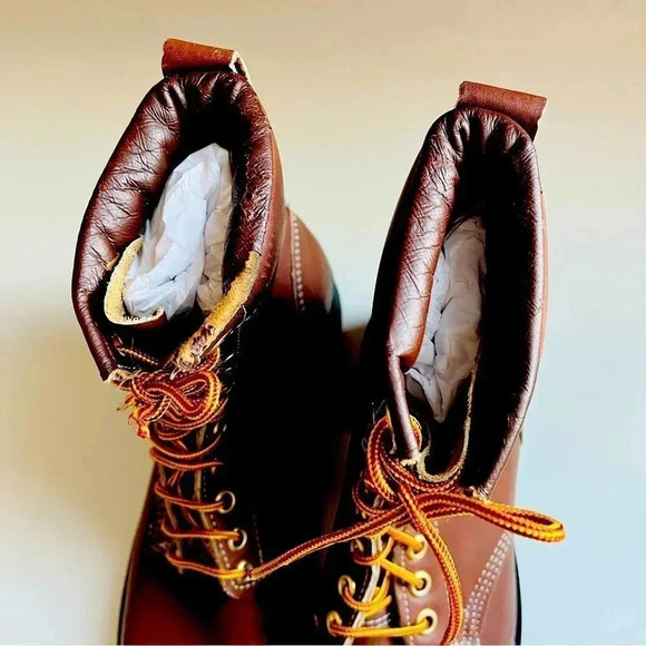 NWT Vintage The Gorilla Shoe Vibram Leather Boots - Picture 6 of 11